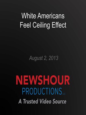 cover image of White Americans Feel Ceiling Effect